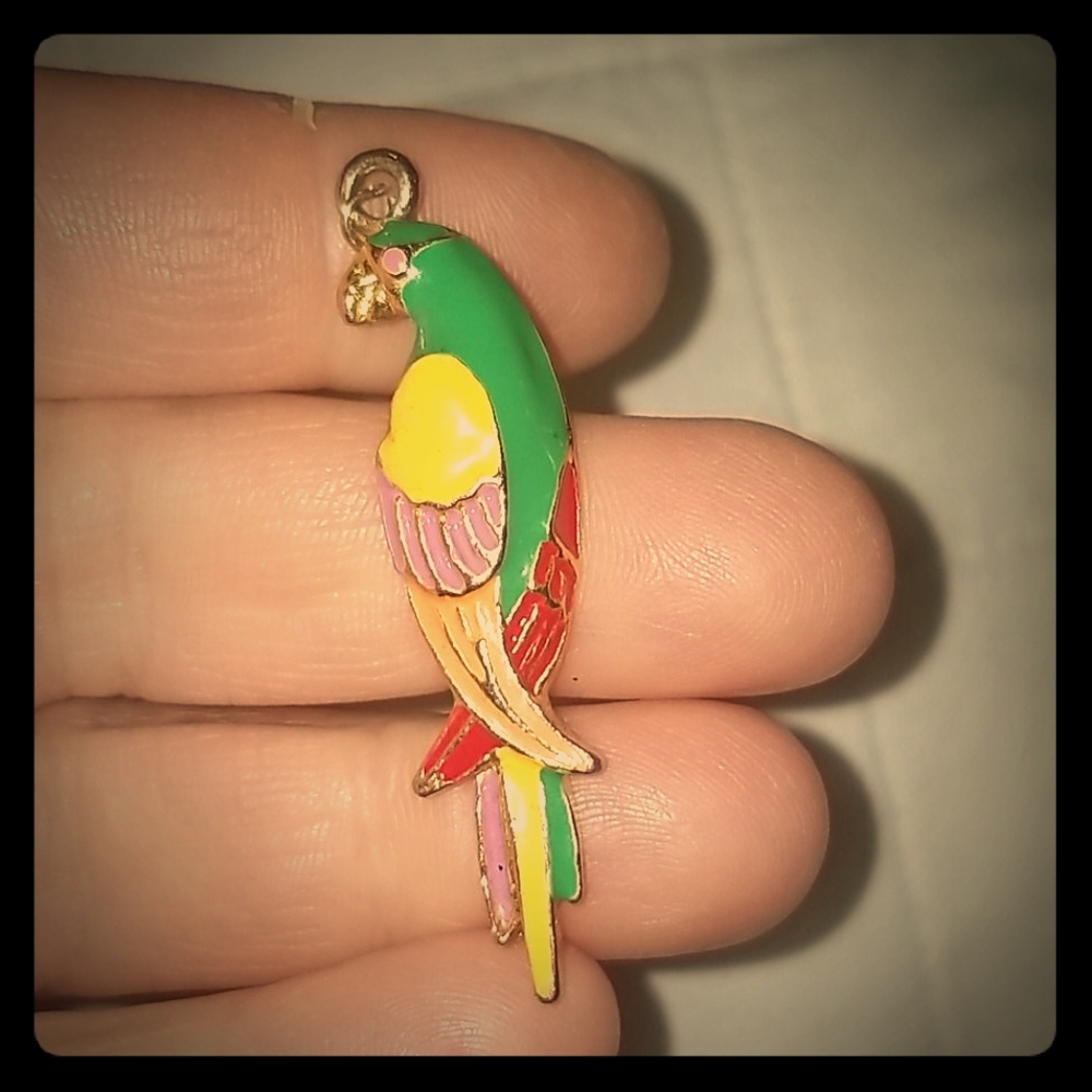 Parrot pendant